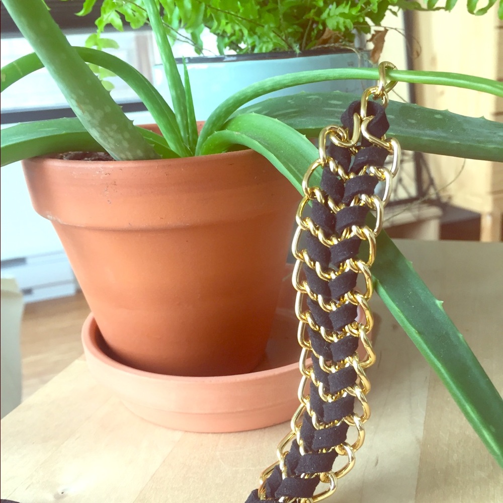 Handmade bracelet (suede)